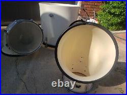 Vintage North Curved Drum set, 4 piece