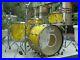 Vintage-Pearl-60-s-Drum-Set-Kit-Yellow-Satin-Flame-22-16-13-Wood-Snare-01-rdpo