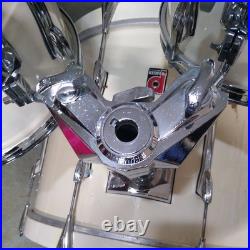 Vintage Premier Drum Kit White/Cream 1990s Made In England