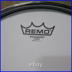 Vintage Premier Drum Kit White/Cream 1990s Made In England