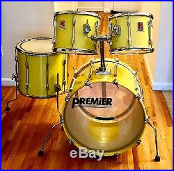 Vintage Premier Resonator Drum Set Very RARE FREE Shipping with Buy It Now