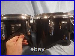 Vintage REMO Marching Band Field Corps Drums set with3 Emperor Crimplocks 1Yamaha