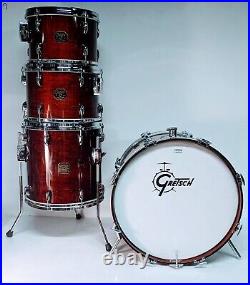 Vintage Rare 1979-1980 Gretsch Walnut Drum Set Kit 12 13 14 20