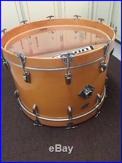Vintage Rare 1979 -1981Luwig Maple Drum Set Of 5. And Original Luwig Cases