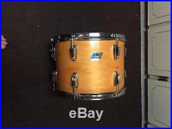 Vintage Rare 1979 -1981Luwig Maple Drum Set Of 5. And Original Luwig Cases