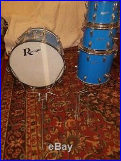 Vintage Rogers 4 piece drum set