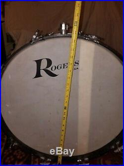 Vintage Rogers 4 piece drum set