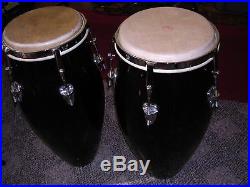 Vintage Set of Legendary King Conga Drums NICE