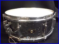 Vintage Slingerland 1960-61, 3 Ply 4 Piece Drum set 20,12, 14, Matching Snare