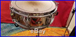 Vintage Slingerland Drum Set 9 pc. Chrome over Maple wood