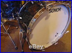 Vintage Sonor Champion Drum Set Rare Tri-Tom Complete w Hardware NICE
