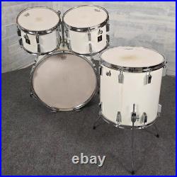 Vintage Sonor Phonic Centennial 4pc Drum Set White Wrap Good
