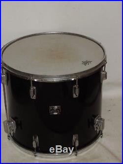 Vintage Tama 16 x 18 Imperialstar Drum Set Floor Tom Drum Black
