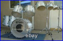 Vintage Tama 1970's Imperialstar 9 pc Drum Set with Concert 6-18 toms 22 Bass