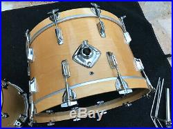 Vintage Tama Superstar 4pc Super Maple Gloss Drum Set kit 24x14,13x8,14x10,16x16