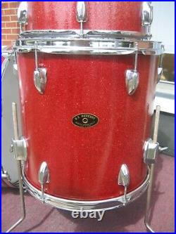 Vintage U. S. MERCURY Drum Set! Made In Japan! 4pc. Matching Snare! MIJ, 60's
