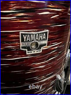 Vintage Used Yamaha D-22 drum set 1960s 1970s 13RT, 16FT, 22BD