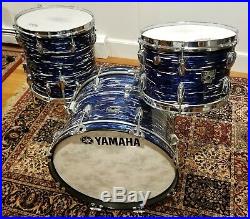 Vintage Yamaha Drum Set 60s Blue Willow Jazz Kit RARE