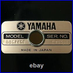 Vintage Yamaha Japan 7 pc Piano Black Drum Set LOCAL PICKUP