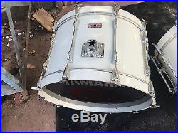 Vintage Yamaha Recording Custom Birch 5pc Double Bass Drum Set kit