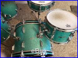 Vintage late 60s 4 piece Rogers Drum Set