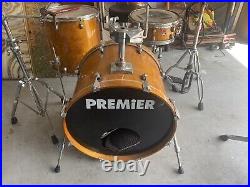 Vintage premier drum set