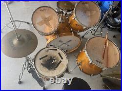 Vintage premier drum set
