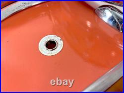 WALBERG & AUGE 60s Vtg 3-Pc DRUM SET Cameo Coral 6-Ply Gretsch Lugs 12-14-22 W&A WALBERG & AUGE 60s Vtg 3-Pc DRUM SET Cameo Coral 6-Ply Gretsch Lugs 12-14-22 W&A