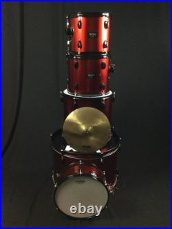 WJM 5-Piece Drumset Red