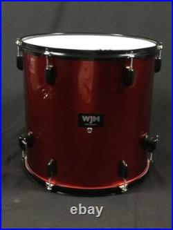 WJM 5-Piece Drumset Red