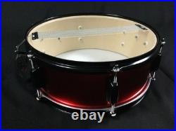 WJM 5-Piece Drumset Red