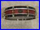 Weir-13x3-Cherry-Piccolo-Snare-Drum-With-Black-Hoops-And-Gold-Hardware-Drumset-01-ul