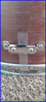 World's Most BEAUTIFUL Snare VINTAGE JASPER shell Kentville KANGAROO head ROGERS