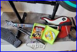 Xbox 360 Guitar Hero World Tour Drum Kit withGuitar & pedal