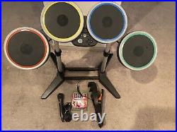 Xbox One Rock Band 4 Wireless Drums with Pedal Harmonix Drums With Game and Mic