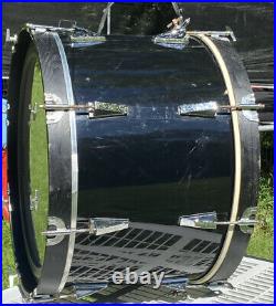 YAMAHA 5000 SERIES BLACK BASS DRUM Japan 22 II