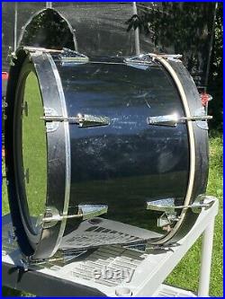 YAMAHA 5000 SERIES BLACK BASS DRUM Japan 22 II