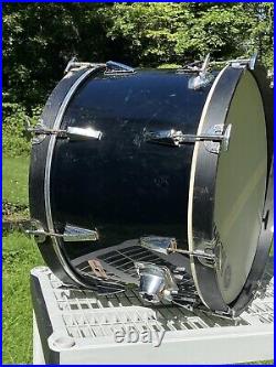 YAMAHA 5000 SERIES BLACK BASS DRUM Japan 22 II