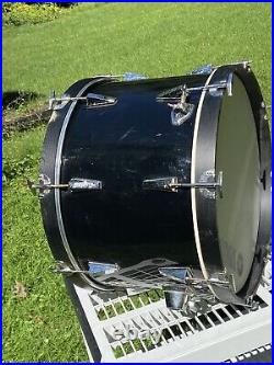 YAMAHA 5000 SERIES BLACK BASS DRUM Japan 22 II