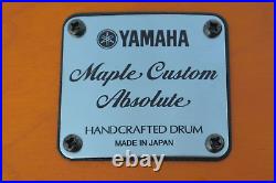 YAMAHA MAPLE CUSTOM ABSOLUTE 14 HONEY YELLOW TOM for YOUR DRUM SET! LOT R498