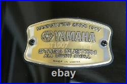 YAMAHA STAGE CUSTOM 10 TOM in RAVEN BLACK LACQUER for YOUR DRUM SET! LOT R51