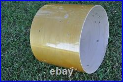 YAMAHA STAGE CUSTOM 18 NATURAL LACQUER BASS DRUM SHELL for YOUR DRUM SET! S668