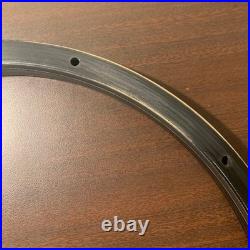 YAMAHA Vintage Hoop Wood Hoop Black 2 Piece Set Snare