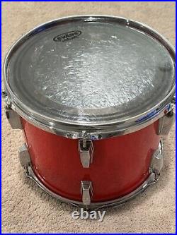 Yamaha 12 Power V Tom Candy Apple Red Drum Set Drums Drumset