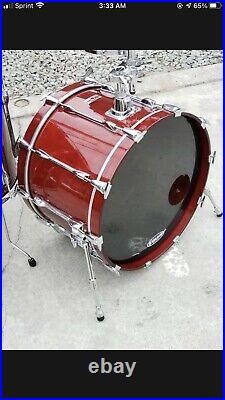 Yamaha 3pc Cherry Recording Custom Drumset