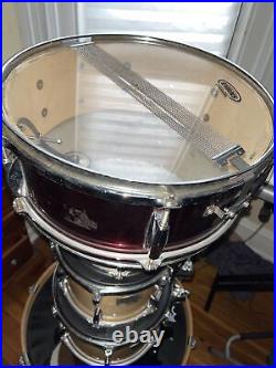 Yamaha 4pc Stage Custom Drum Kit Set Birch with Snare, Tom & Support Bags