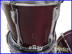 Yamaha 5pc Recording Custom Drum Set-80s Cherry Red Used