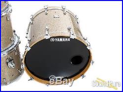 Yamaha 6pc Maple Custom Absolute Drum Set-Silver Glass Used