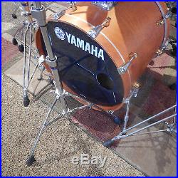 Yamaha 7 Piece Maple Custom Drum Set