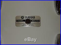 Yamaha 9000 Hybrid Pre Recording Drum Set Kit 22 16 14 13 12 Vintage Tom Bass